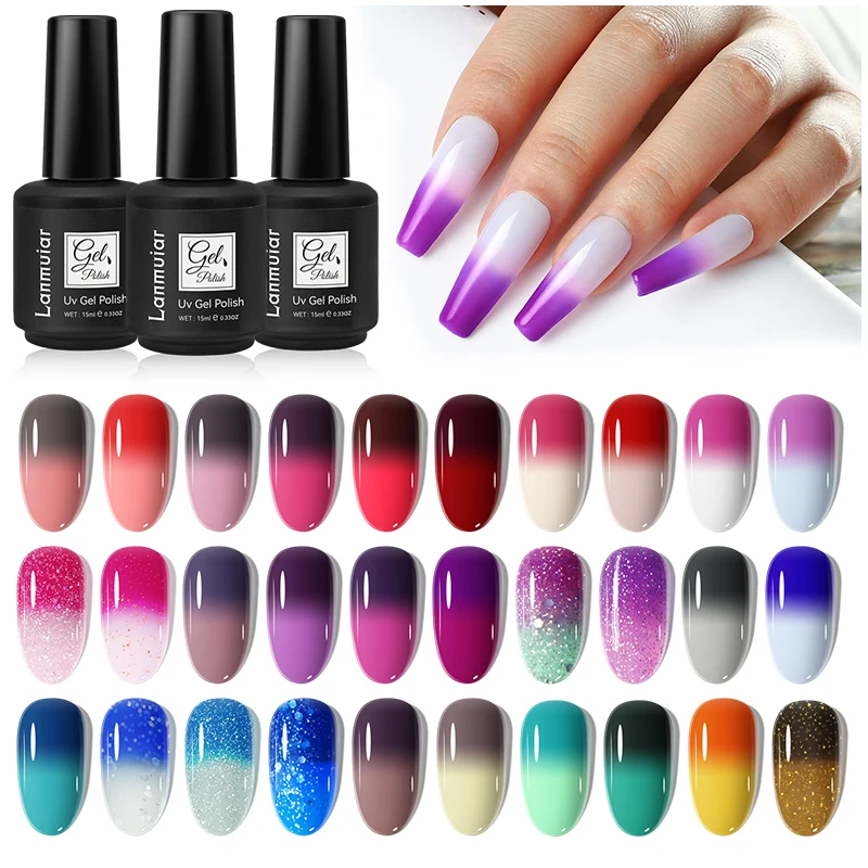 

OEM Bottles Private Label Colors Soak Off Led nails polish colour uv gel Nail Polish, Clear