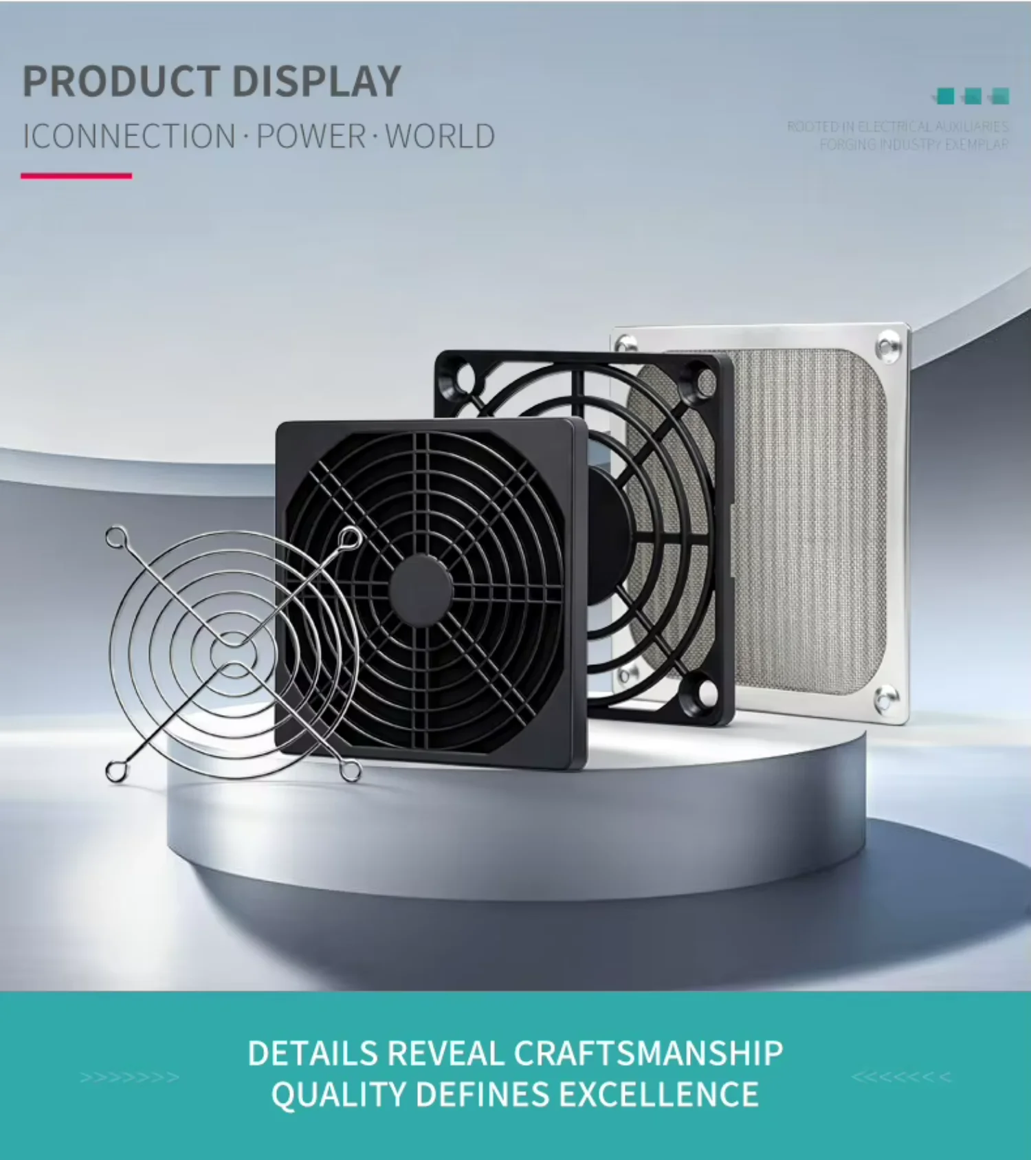 Stainless Steel Fan, Axial - detail 18