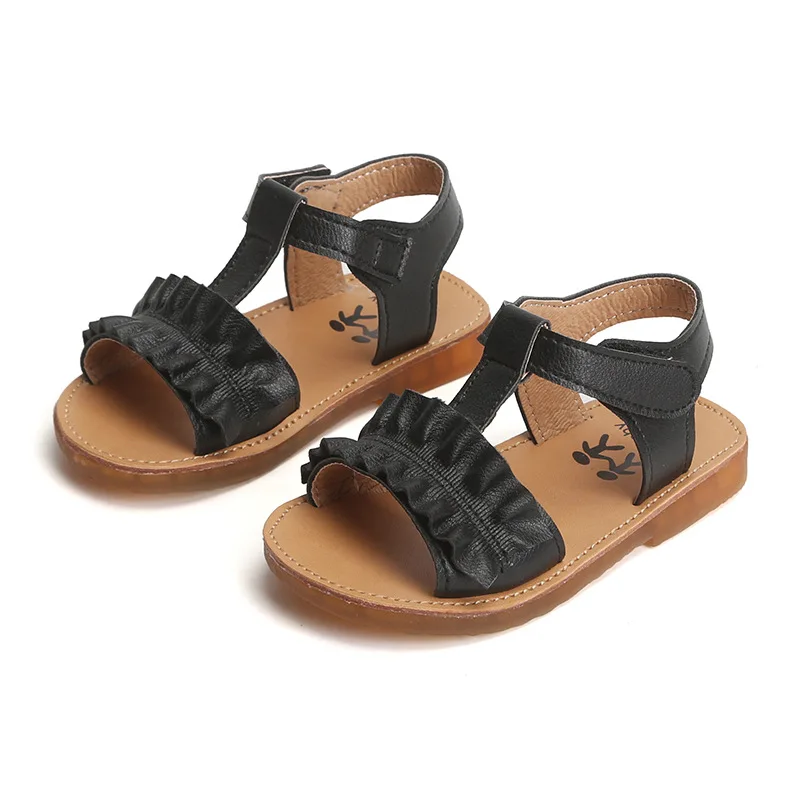

Summer Kids Shoes Children Girls Outdoor custom PU Princess Sandals, Customized