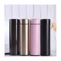 

Smart Water Bottle 500ml Stainless Steel Vacuum Insulated Drinking Cup with Automatic Reminder LCD Temperature Display