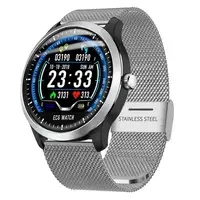 

2019 multi mode sport fitness tracker heart rate monitor n58 smartwatch ecg ppg oxygen blood pressure wrist band smart watch