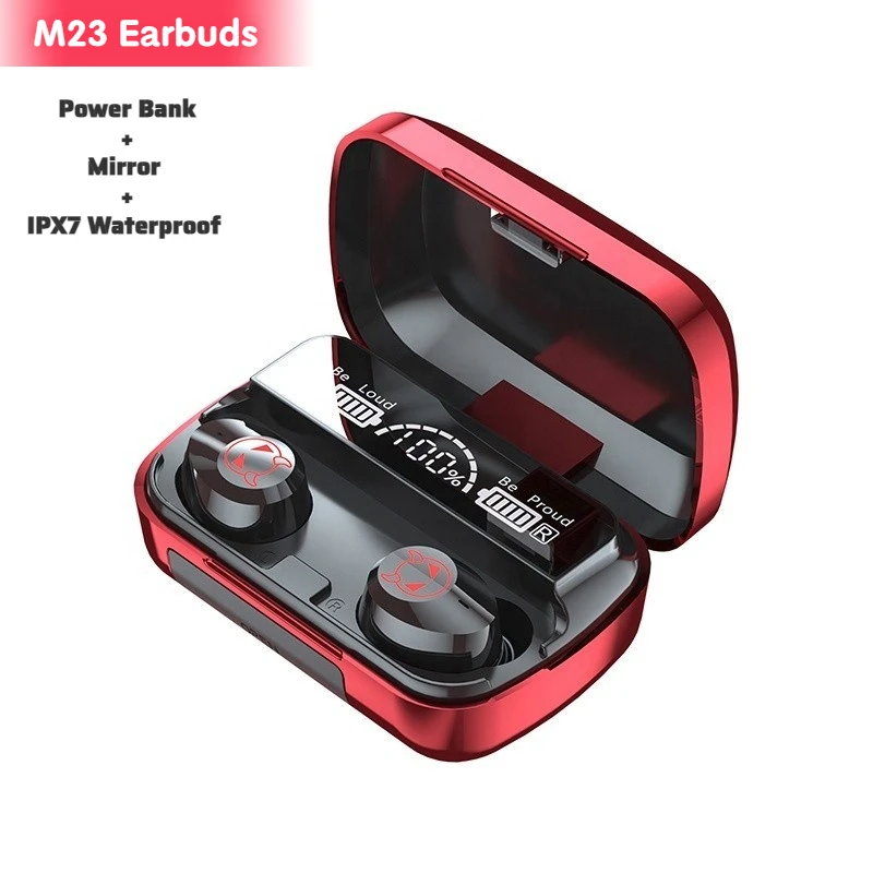 

Tws Wireless Earbuds Headsets Gaming fones de ouvido Waterproof Earbuds Auriculares tws Head phone Earphone Wireless, Black/pink/red