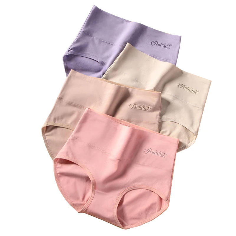 

High Waist Plus Size 5XL Women's Panties Slimming Breathable Cotton Underwear for Women Sexy Seamless Female Lingerie Wholesale