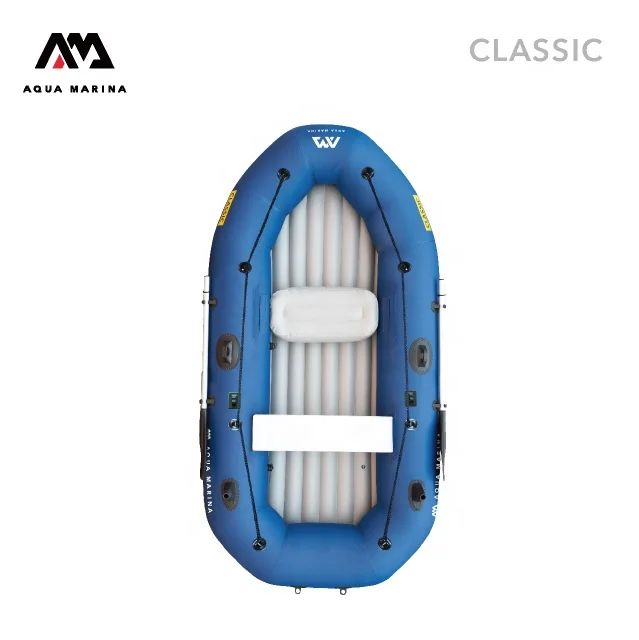 
Classic professional inflatable fishing boat without engine 