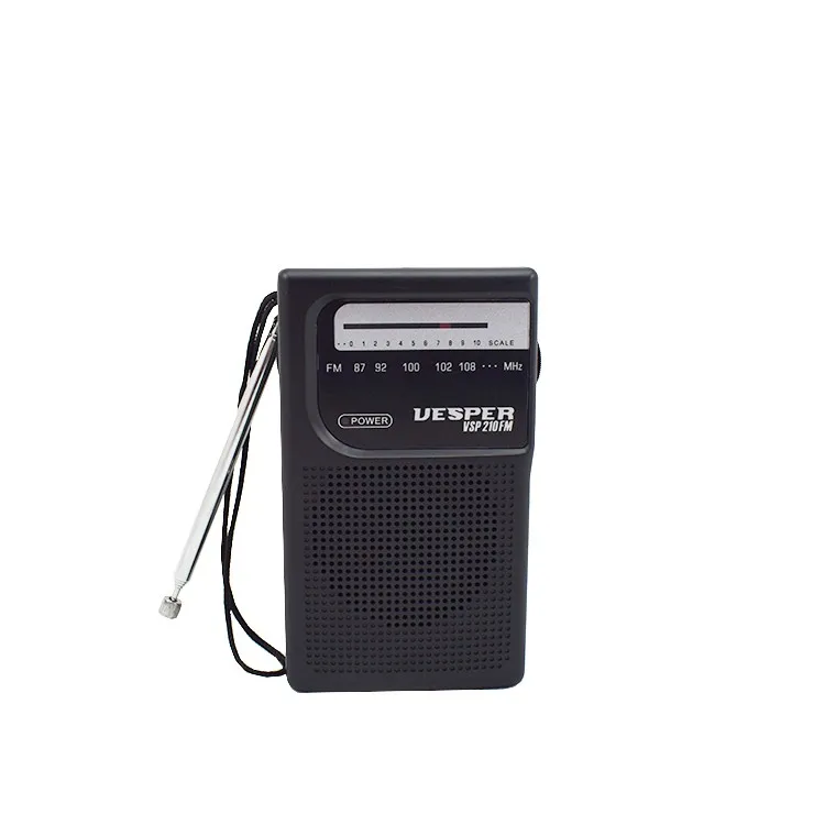 

Portable Amazon hot sale 926 radio High Sensitive Mini Pocket Radio fm am two bands radio, Black, silver white