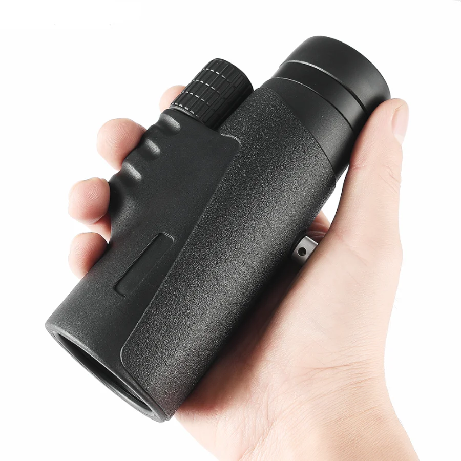 

Fyzlcion manufacturer High Power 10x42 Dual Focus Waterproof Monocular Telescope with Phone Clip and Tripod, Balck