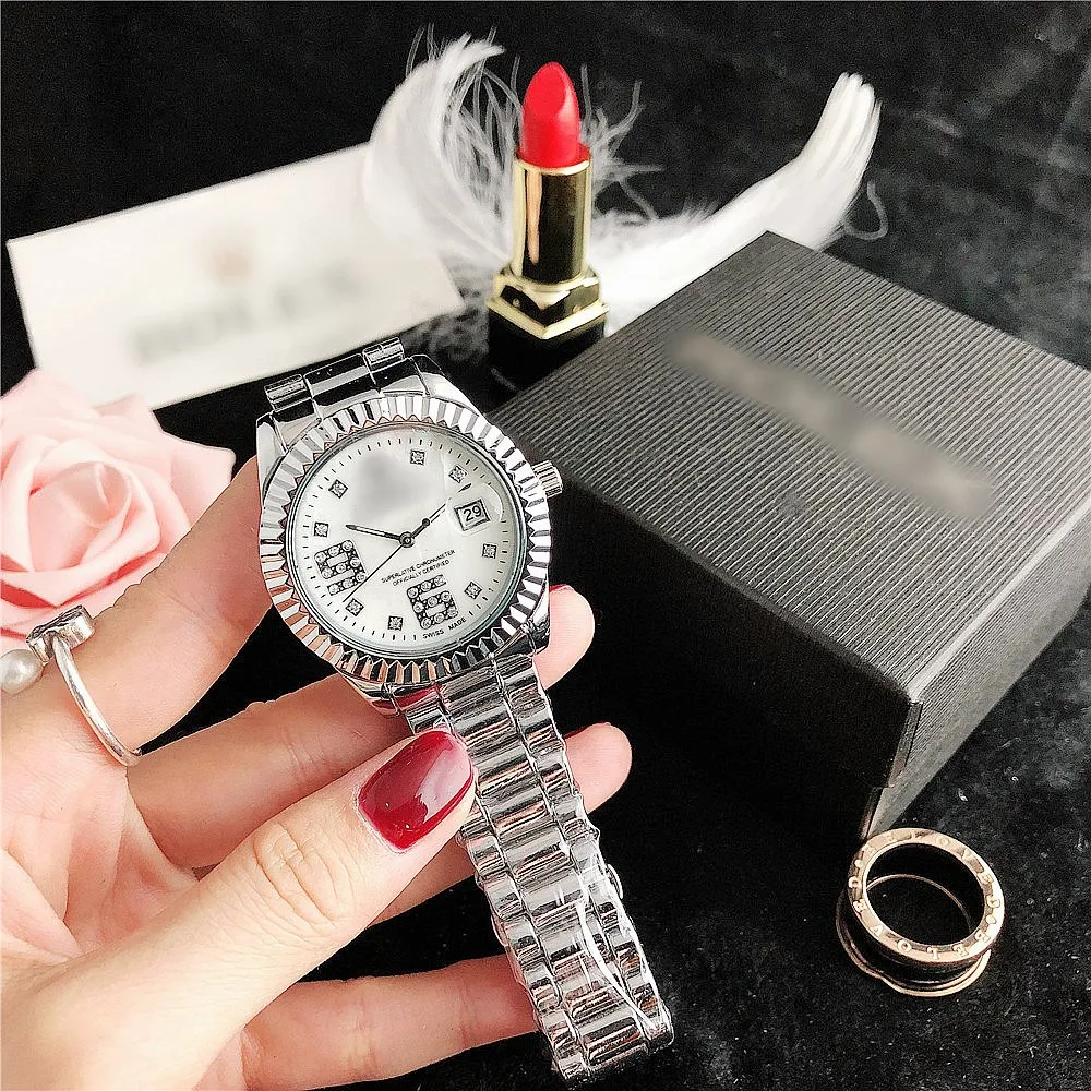 

ladies watches brands luxury high quality watch clock alloy quartz date fashion new design wristwatch
