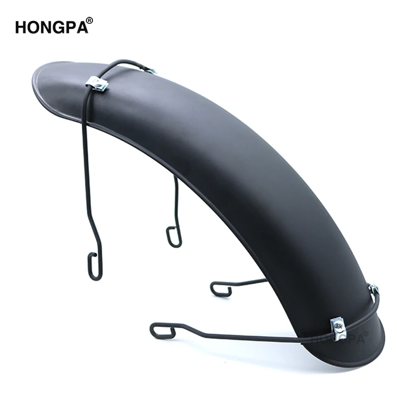 Vintage Universal Black Motorcycle Front Fender Mudguard Fenders For Motorbike Cafe Racer
