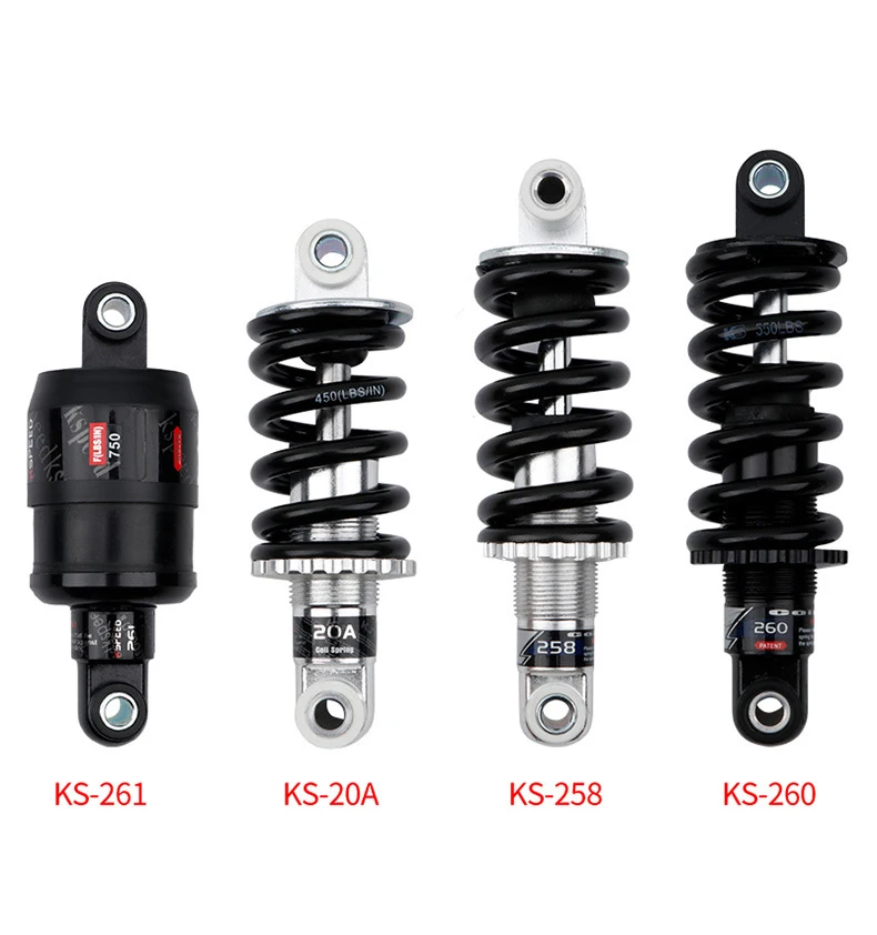 

KS spring shock absorber folding car electric scooter modified rear bile mountain soft tail frame shock absorber