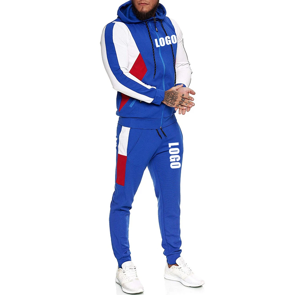 

Factory Direct Supply Custom Hood Sweatsuit Men Oversized Sweatsuit Set men s jogging sweat suits jogging suit vendors, Picture shows