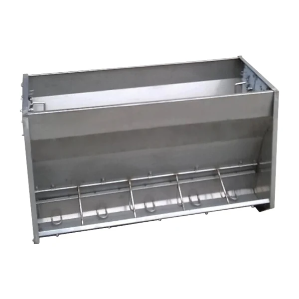 automatic feeder pig;Stainless double trough for pig