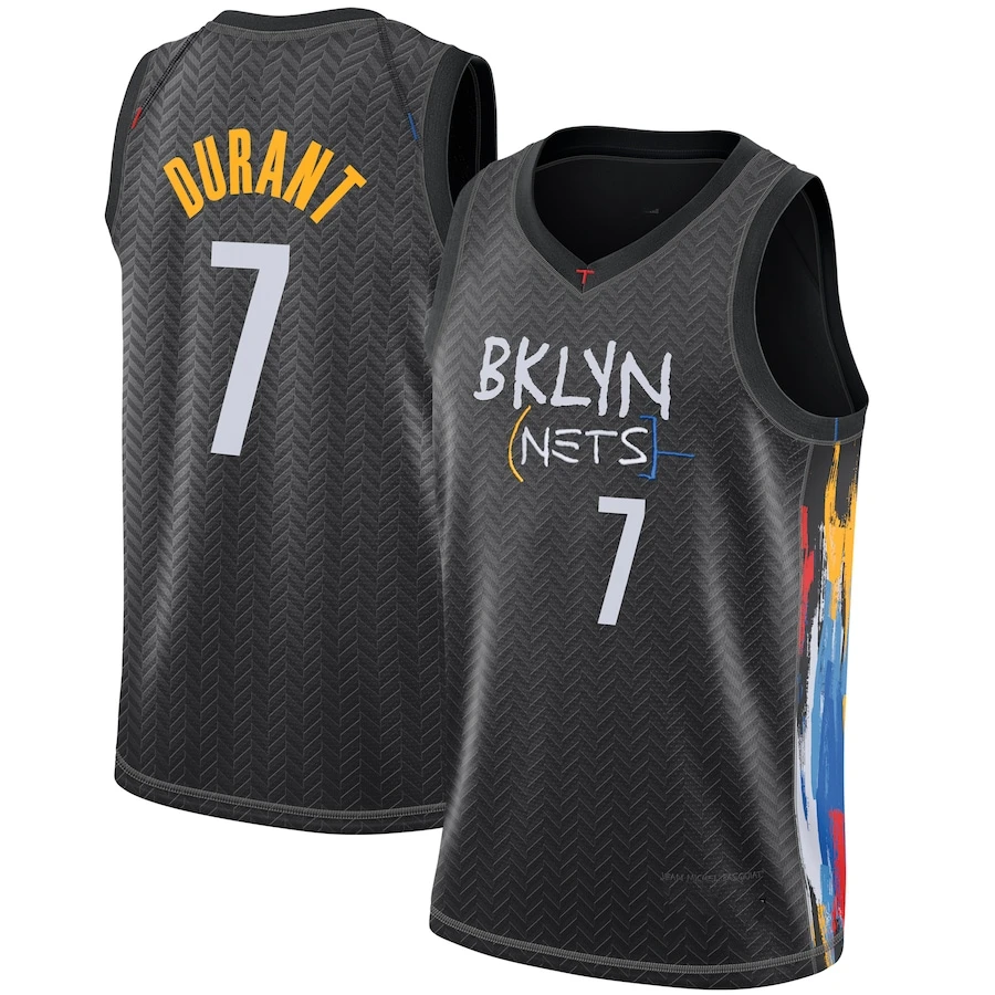 

Wholesale Men's Brookly n City Nets Custom Logo Basketball Uniforms jersey 11 Kyrie Irving 7 Kevin Durant 13 Harden China