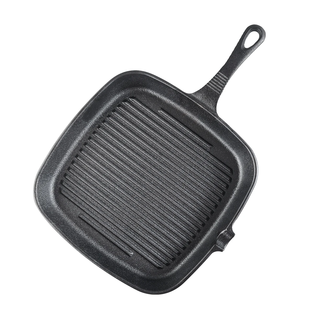 

YIJIA Top Quality Cast Iron Cookware Cast Iron Pan Iron Cast Pan Square Shape Skillet grill BBQ square grill pans