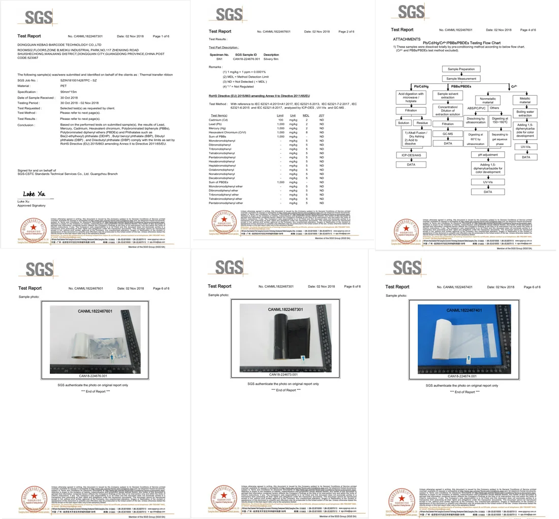 SGS report