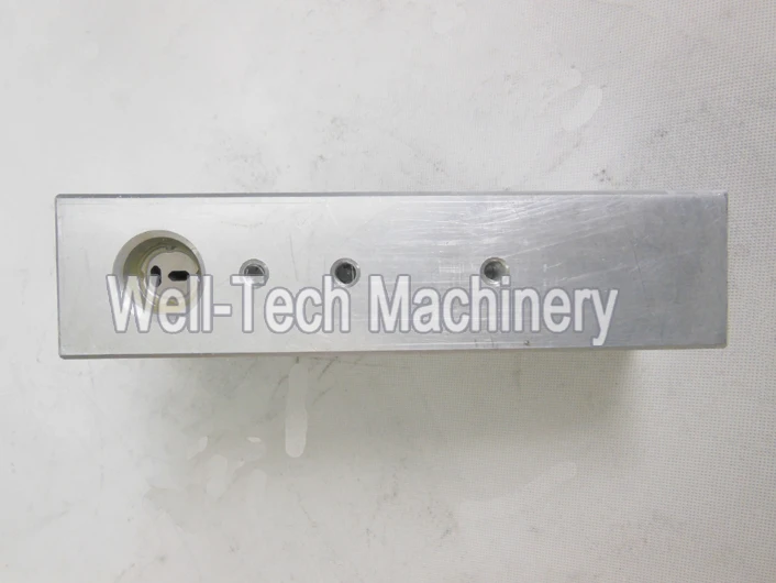 Plastic Bags Pouches Pneumatic Hole Punch Device Double Easy Open Holes