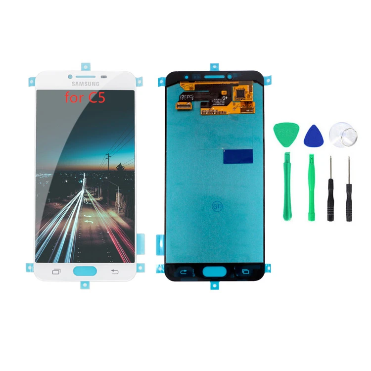 

Free Tools Lcd Touch Screen Display for Samsung C5 C5pro C7 C7pro C72017 C9pro