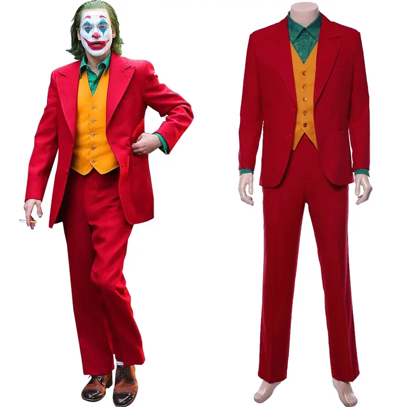 Factory hot sale Joaquim Phoenix Joker costume. 