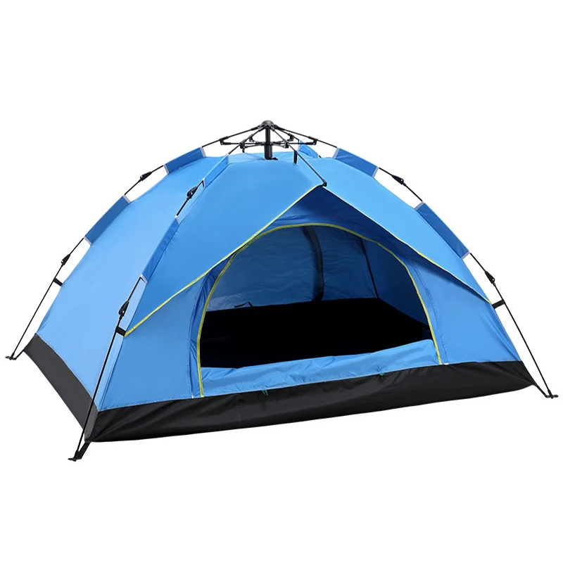 

high quality big camping beach tent 3-4 person double layer waterproof easy up instant tent online sales, Picture