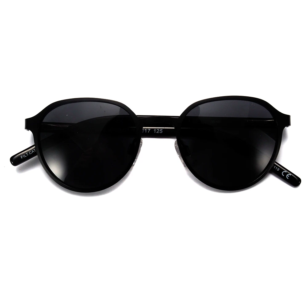 

Promotional Fashion Popular Retro Round Frame Size  Children Metal Sunglasses