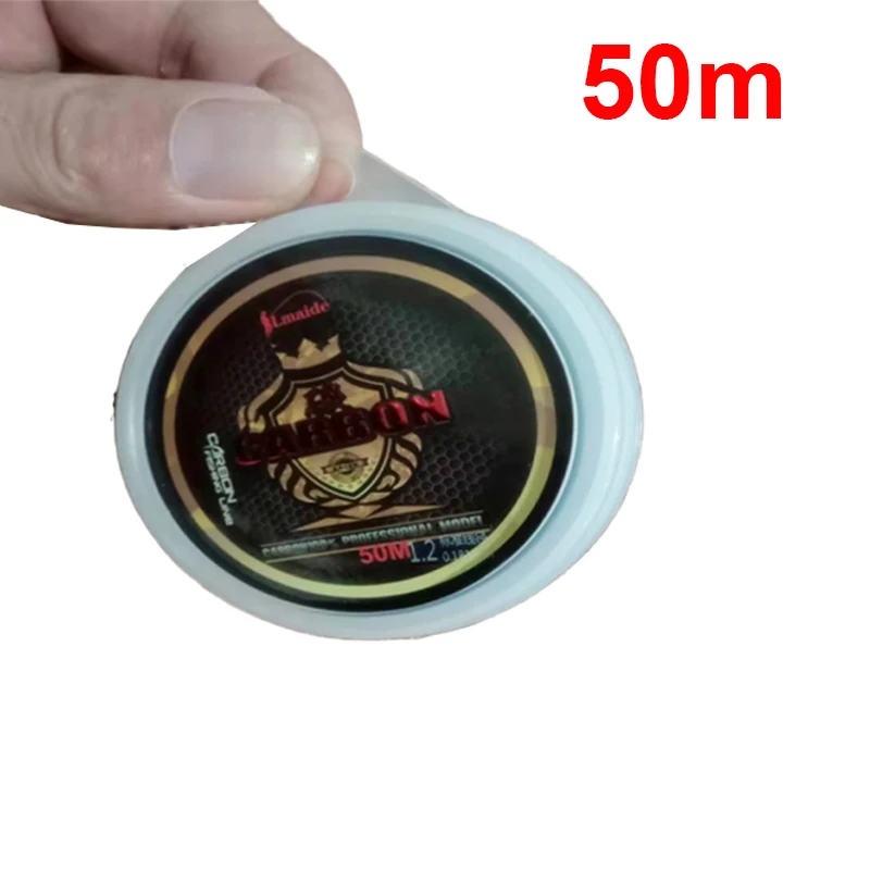 

0.99/1.07mm 50m High Quality Perfect Japanese Material Carp Fluorocarbon Fishing Line, White