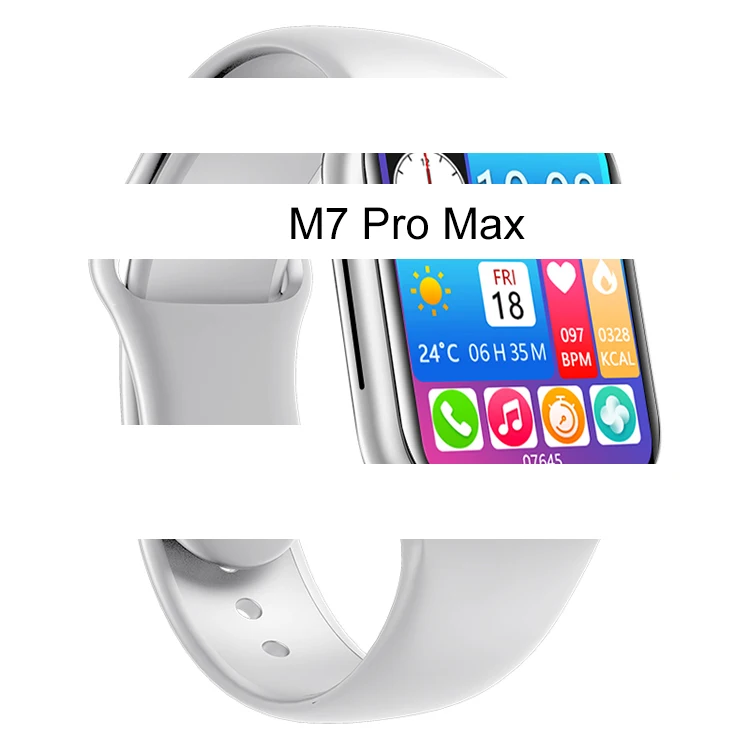 

1.9inch full touch screen ip68 waterproof health smartwatch M7 pro max reloj series 7 smart watch 2022