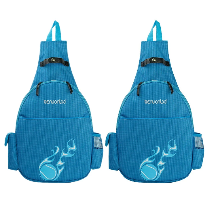 

New tennis backpack waterproof nylon outdoor sports bag double badminton bag