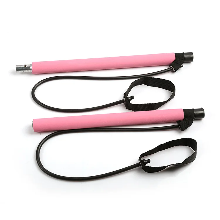 

Whole Kit Lightweight Resistance Band Toning Bar Body Workout Yoga Fitness Stretch Stick Portable Pilates Bar