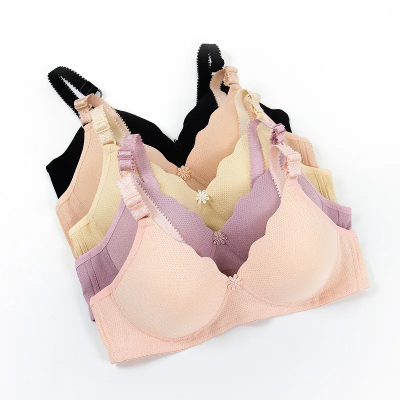 

Women Seamless Bra Sexy Breast Without Bra b 36 Wireless Thin Bra