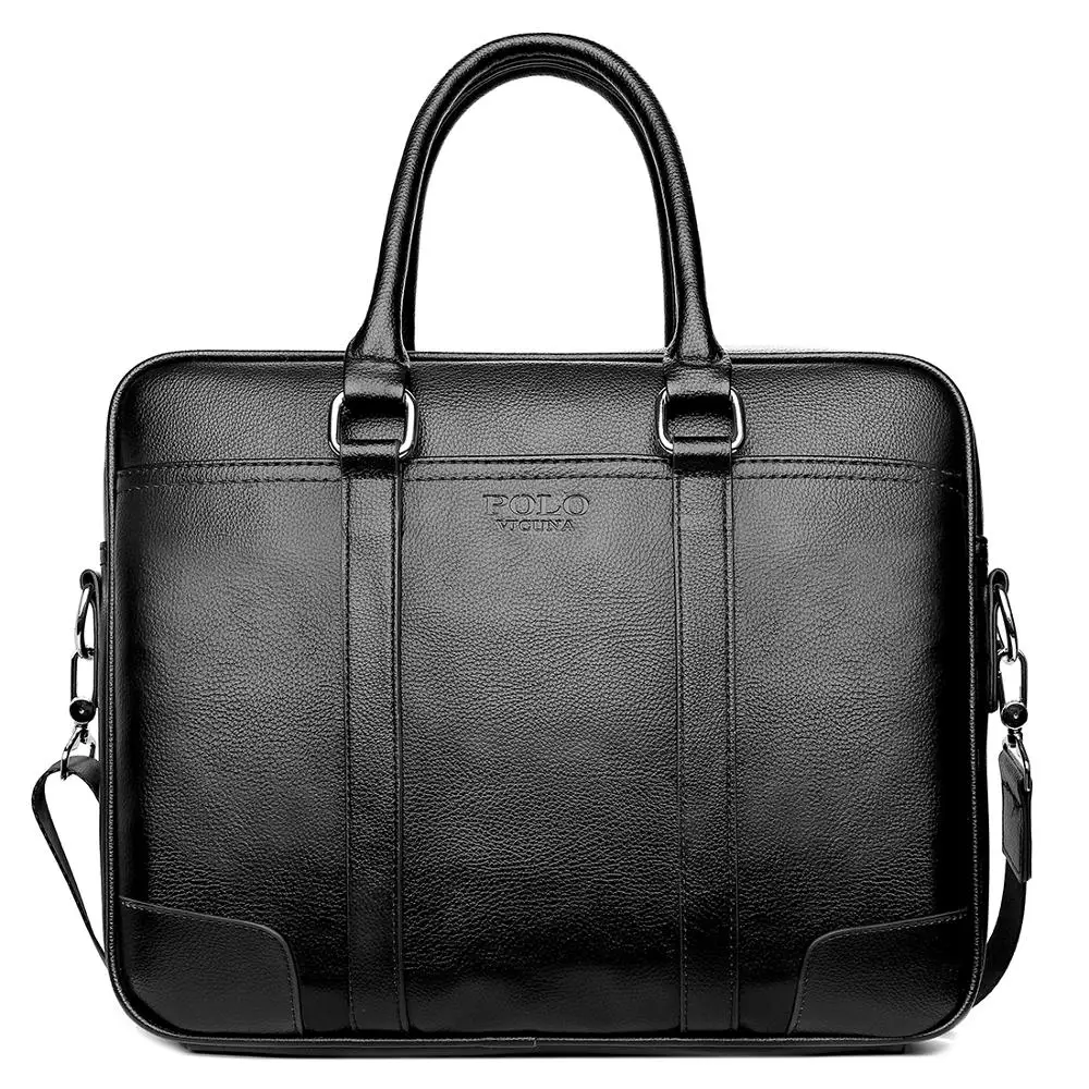 

Wholesale Low MOQ Large Capacity Two Use Business Shoulder Bag Vintage Men Laptop Bag Leather Briefcase Bag