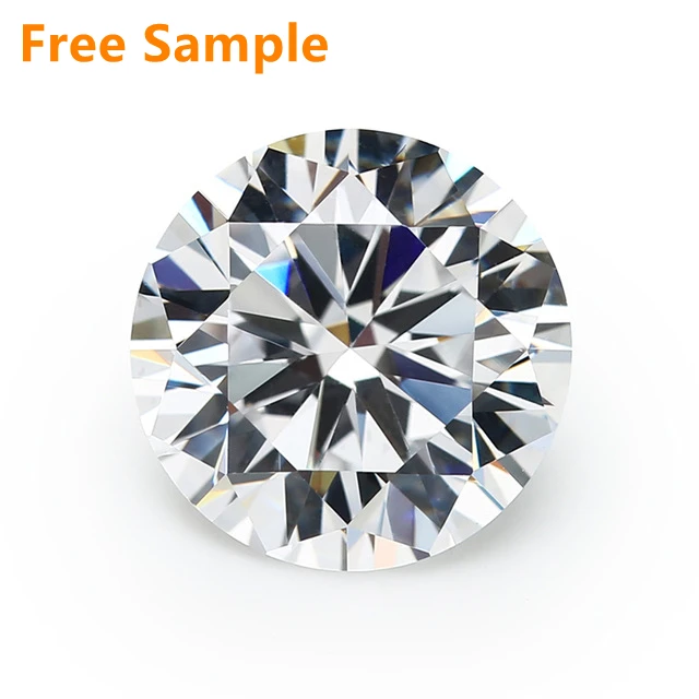 

D Color Factory Round Cut Loose Moissanite Stone