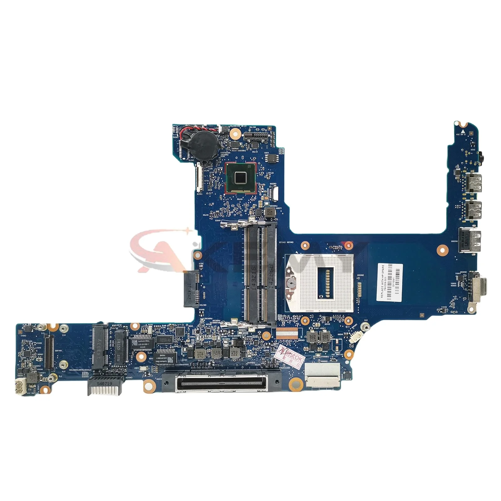 

Laptop motherboard For HP Probook 640 G1 Core SR17C Mainboard 6050A2566302 744009-001 TESTED DDR3 100% testing ok