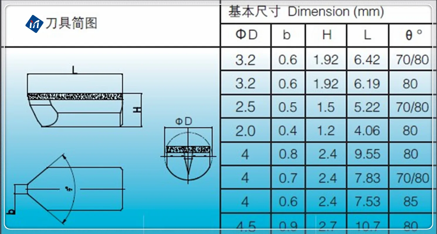 High Quality Diamond Cylinder Boring Bar Cutter PCD Tool