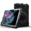 VORCSBINE 3-layer Rugged Armor tablet Case Hybrid Protective Case for iPad Pro 10.5 with Rotation Kickstand+Hanging Strap