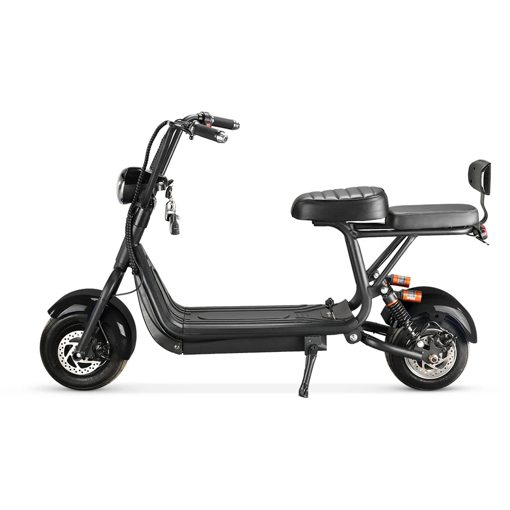 

Small Citi Scooter 48v Mini City Coco Foldable 12Ah Electric Fat Tire Motorcycle Wide Wheel Electro Ebike