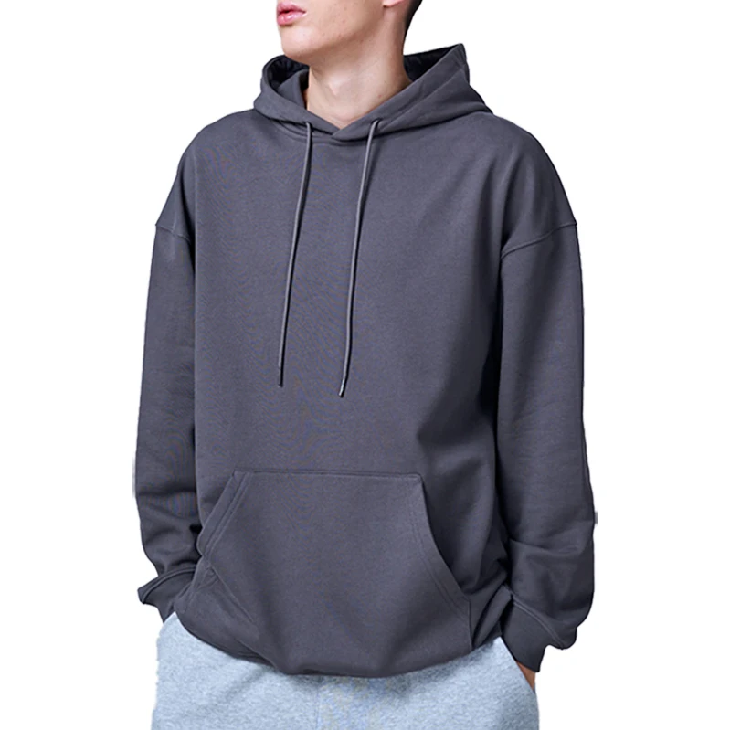 

Drop Shoulder 100% Cotton Hoodies, Various colors available