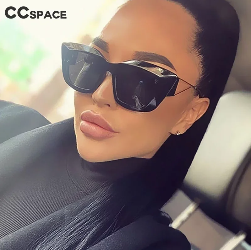 

46342 Square Cat Eye Retro Sunglasses Men Women Fashion Shades UV400 Vintage Glasses