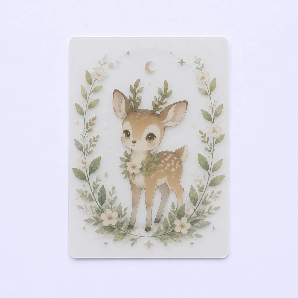 Forest Fawn Variant Card