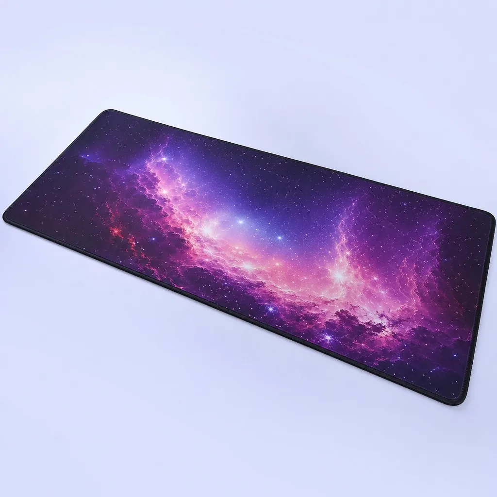 Deep Space Cosmic Galaxy Custom Desk Mat