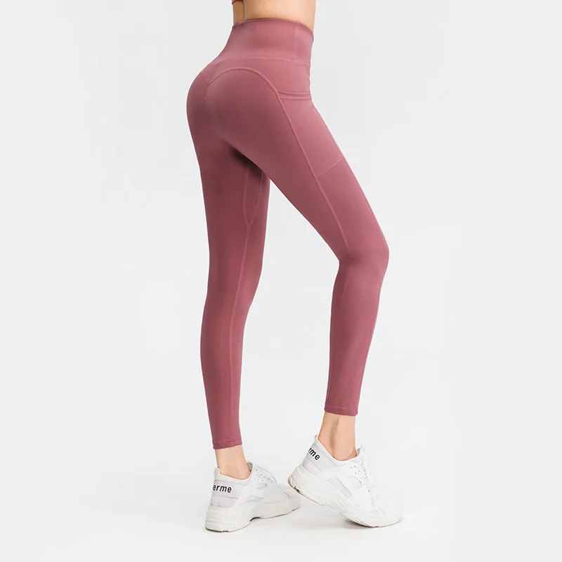 

2021 women Yoga Tights Sports yoga align leggings squat proof high waisted workout fitness leggings