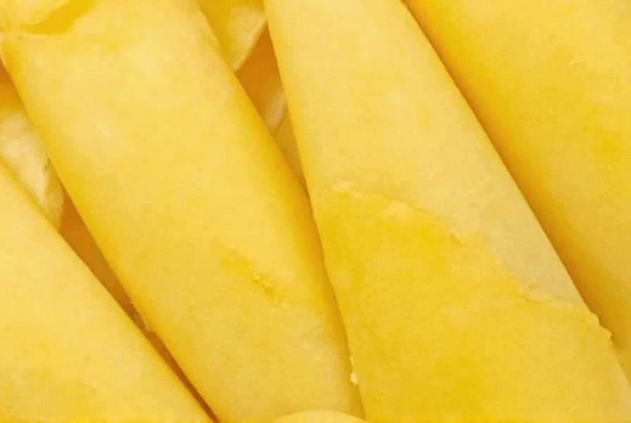 Close-up of fresh peeled ginger root showing smooth yellow flesh and texture