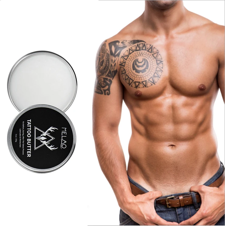 

Melao high quality best pure natural organic herbal oem/odm tattoo butter removal cream