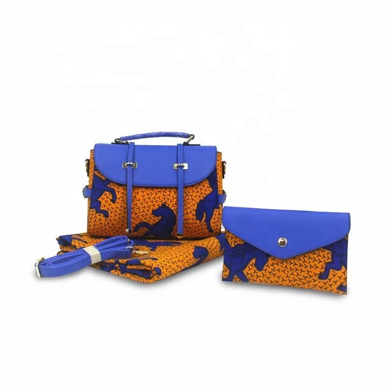 

Customized logo african fashion bags women handbags ladies