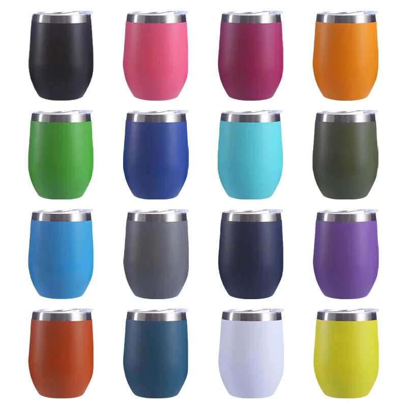 

Eggshell stainless steel wine vacuum beer vacuum custom U-shaped egg 12oz