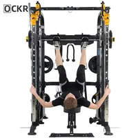 

Luxury Smith machine comprehensive training device multi functional fitness equipment bird bench press squat