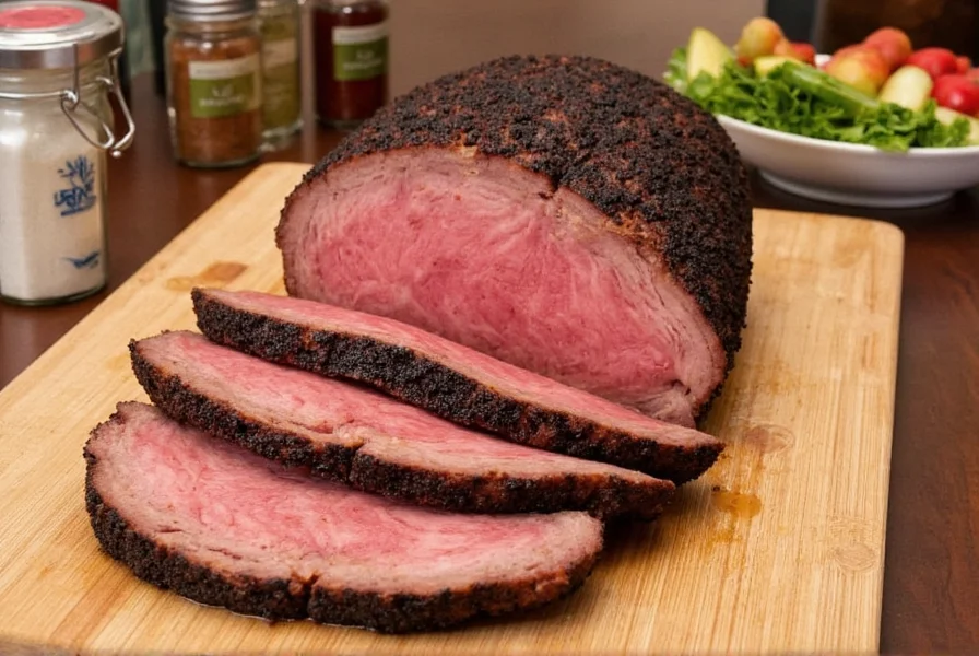 Served Brisket