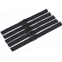 

Alileader New Style Black Color 140pcs/pack Adjustable Elastich Band 2.5cm Wig Elastic Band