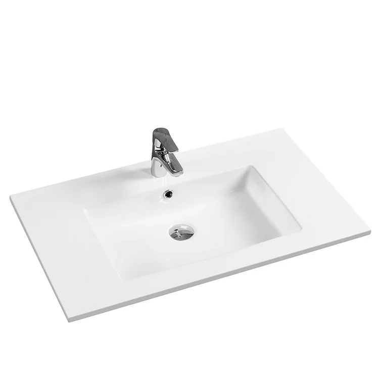 
JM4012 81 810*460*160 hot sale rectangular thin edge cabinet bathroom wash basin sink 