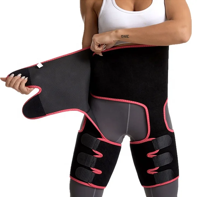 

New design 3 In 1 Slimming Belt Waist trimmer, Black