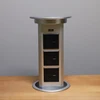 Electrical 3 Plug Socket 2 USB Kitchen Table Plug Sockets Retractable for Worktop UK Plug