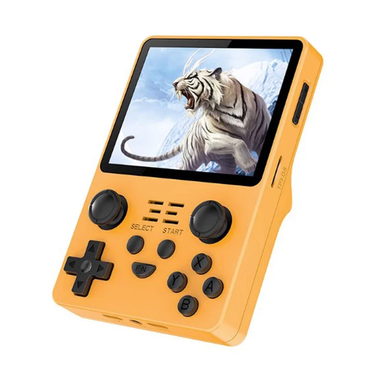 

Powkiddy RGB20S Handheld Game Player 3.5 inch IPS Screen Retro Open Source System RK3326 Dual Rocker Video Games Consoles